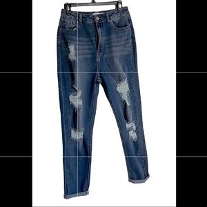 Refuge High Waist Mom jeans.